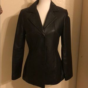 Jones New York Genuine Leather Jacket